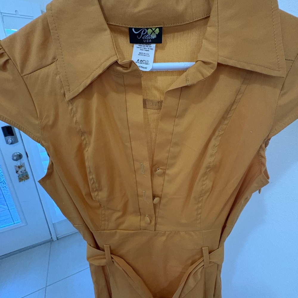 Women's Mustard Dress